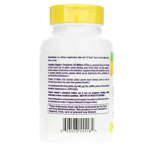 Probiotic 30 Billion CFU's, HLO